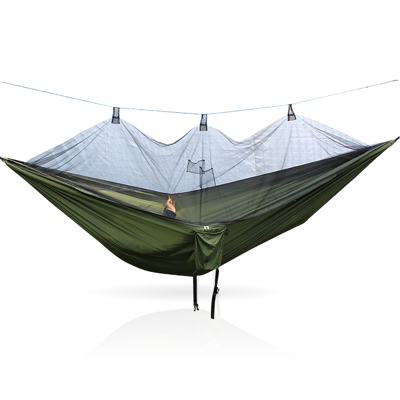double hammock with mosquito net