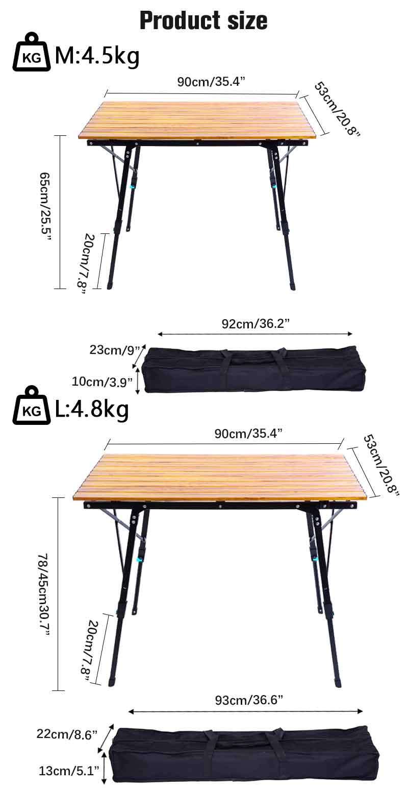 outdoor table foldable