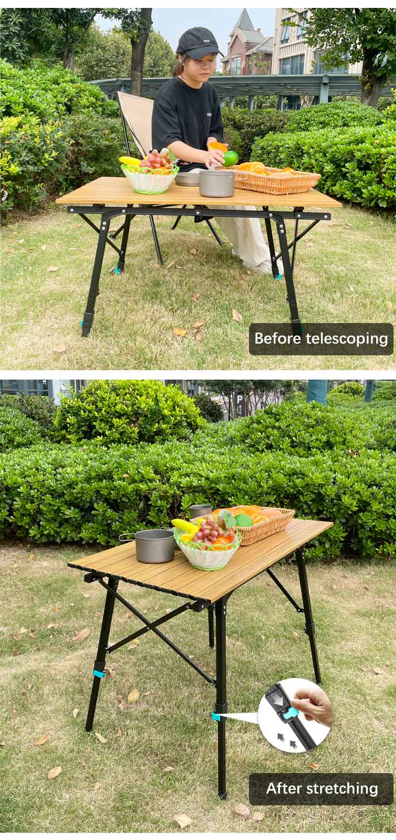 camping table foldable