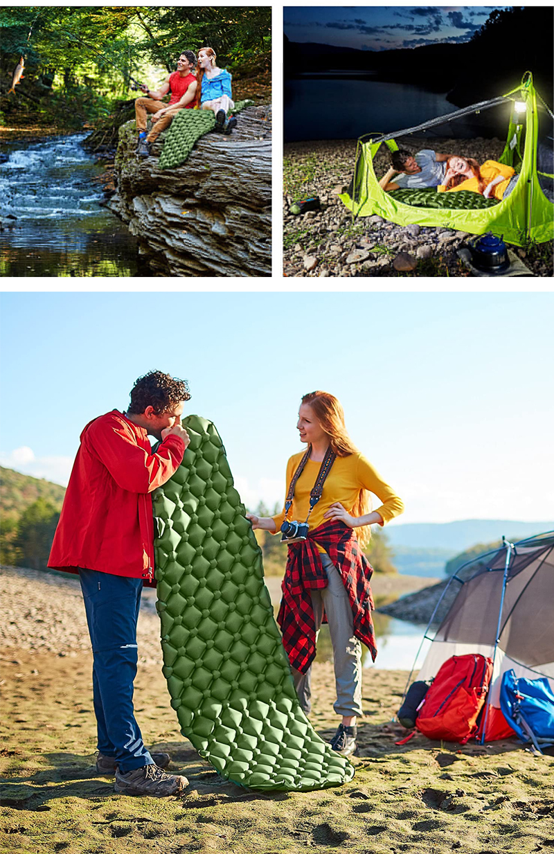 Colchón de aire para acampar