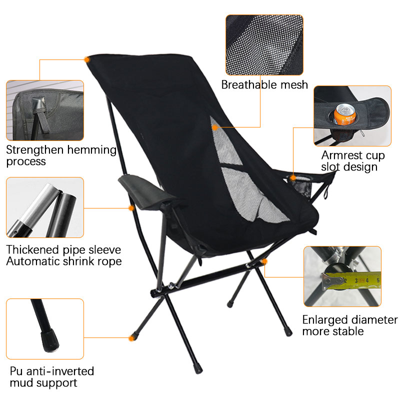 La mejor silla de camping portátil y ligera.