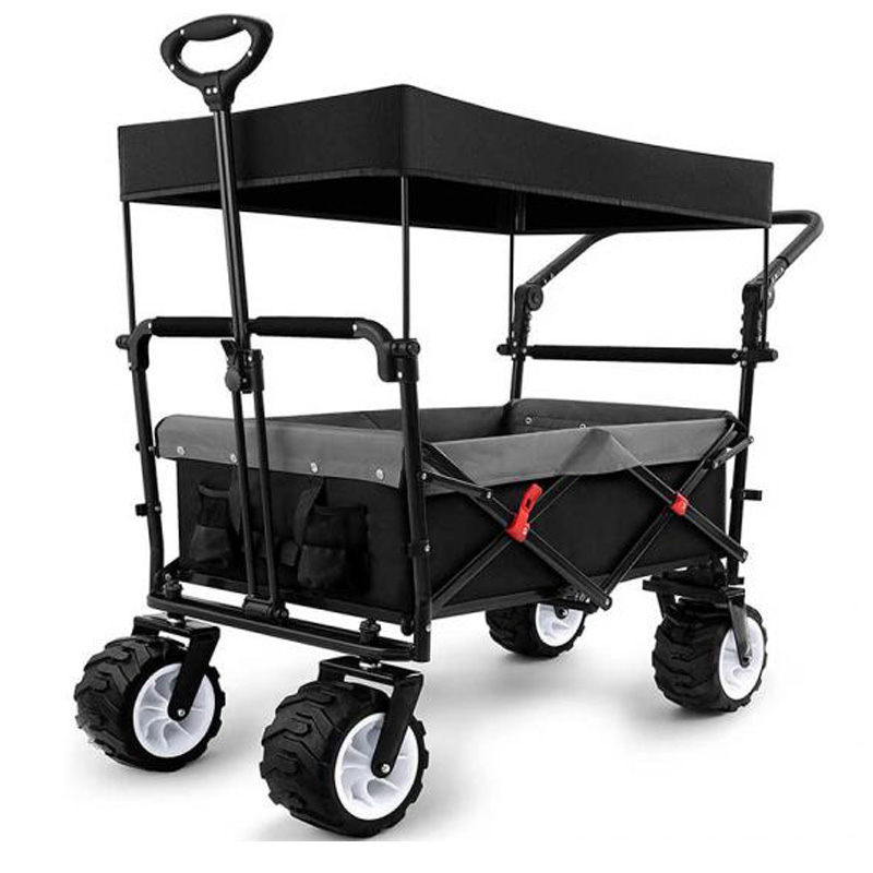 carro de jardín al aire libre 4 ruedas