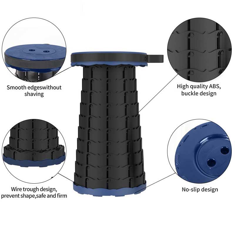 taburete telescópico portátil