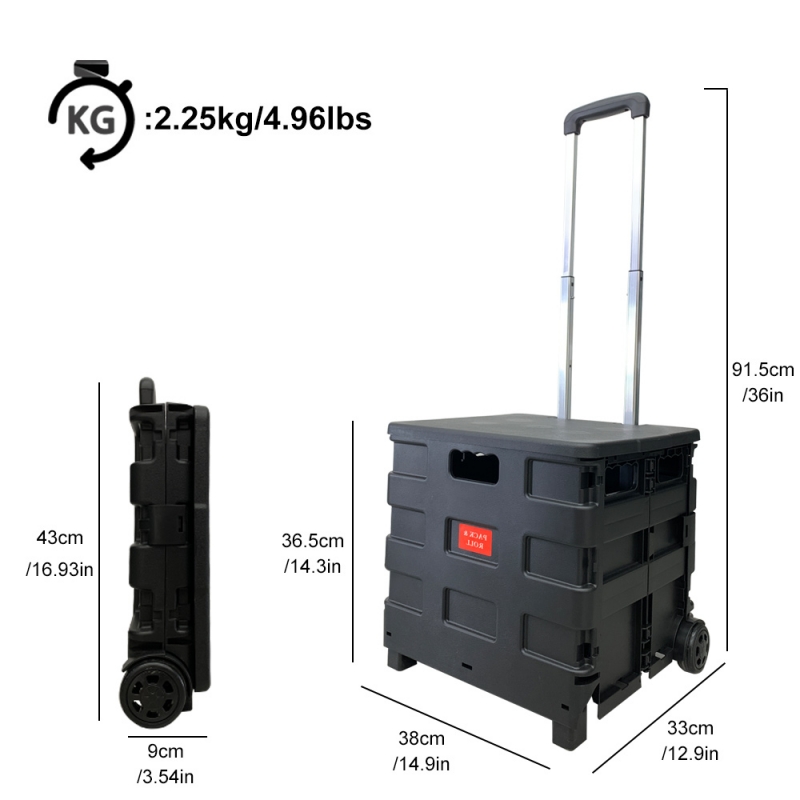 caja plegable trolley 2023