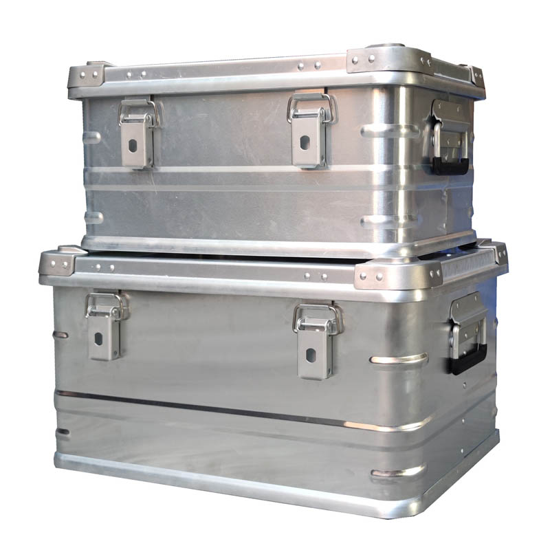 Caja de almacenamiento de aleación de aluminio.