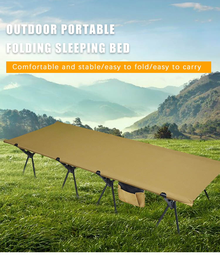 Cama portátil para acampar al aire libre