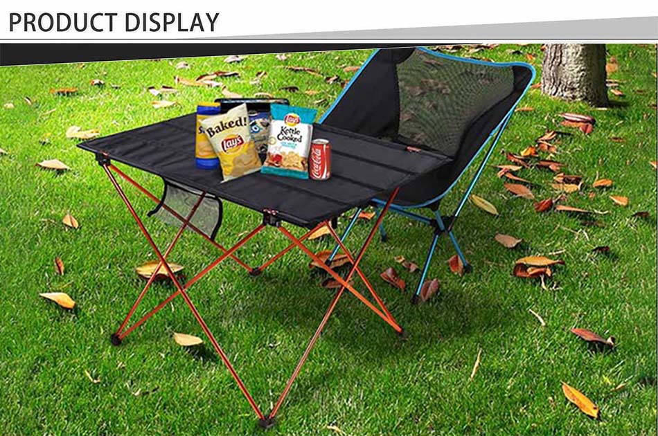 mesa plegable para barbacoa de picnic de alta calidad