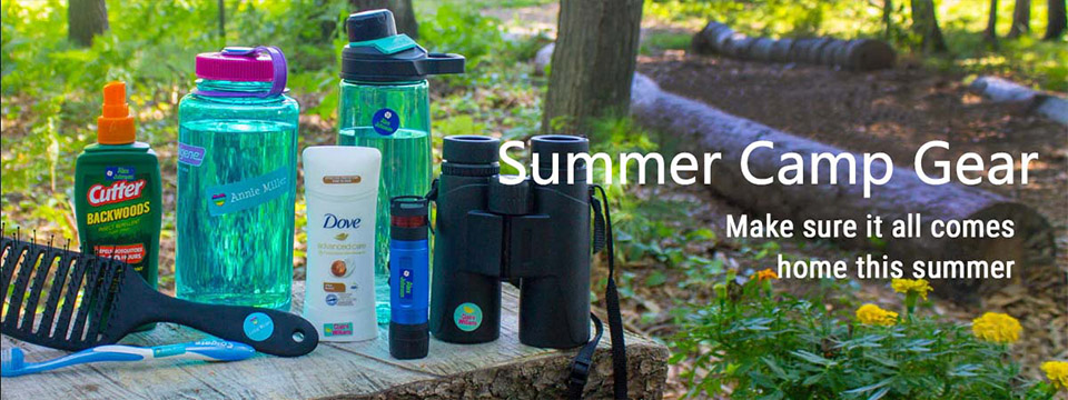 Elementos básicos del equipo de acampada de verano