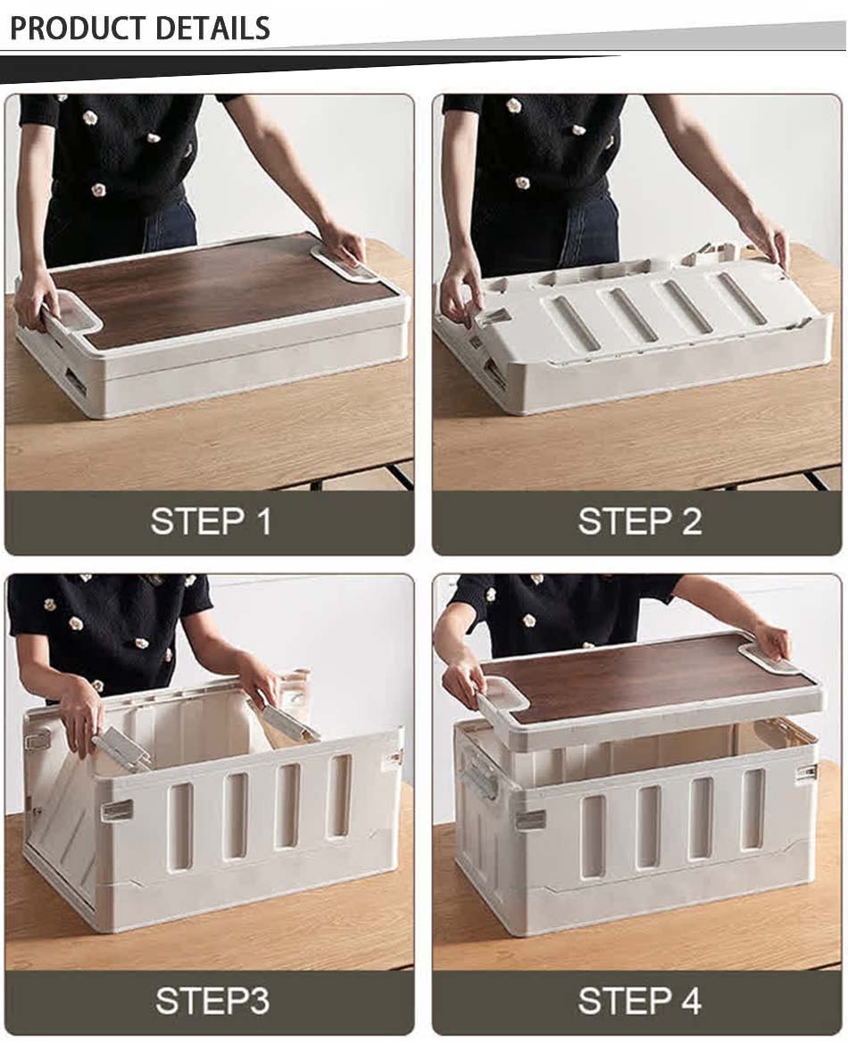 Cómo utilizar la caja de almacenamiento para acampar