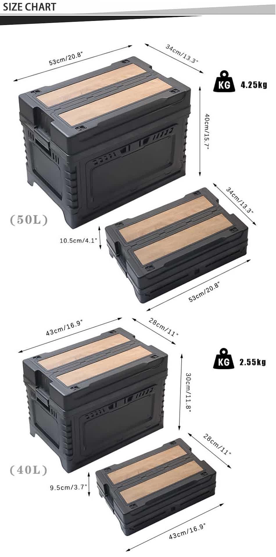 Caja De Almacenamiento Con Apertura Frontal