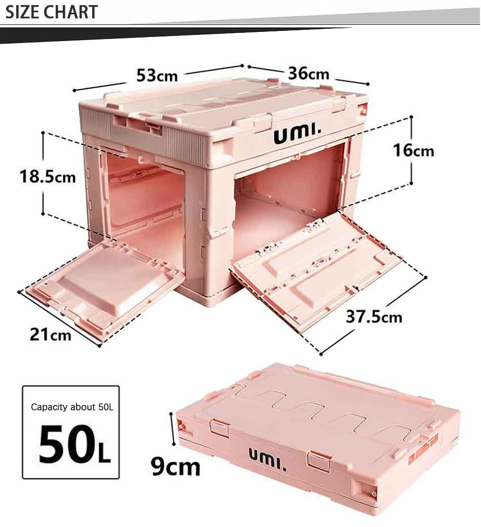 organizador de caja de camping