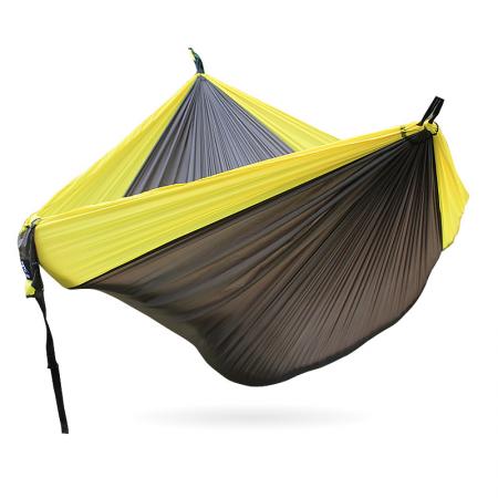Paracaídas durable de nylon Hamaca doble portátil para acampar al aire libre 