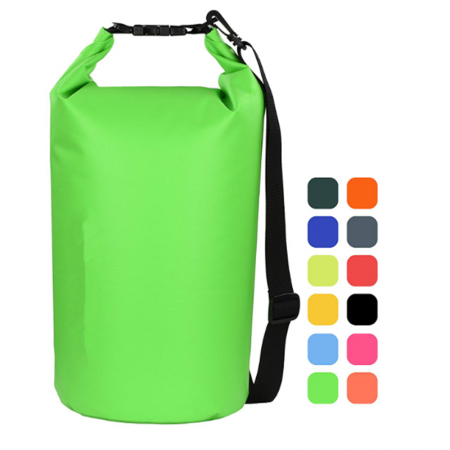 Bolso seco flotante de la lona de la natación de la mochila de la natación del paquete al aire libre impermeable del PVC 