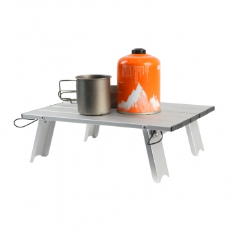 mesa de camping portátil de alta calidad con tablero de aluminio,mesa plegable con tapa dura en una bolsa para picnic, campamento