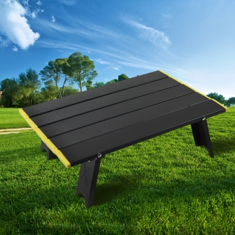 Mesa de picnic de tela oxford plegable portátil ultraligera para exteriores , camping , senderismo , BBQ , picnic , pesca