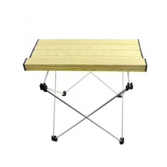 mesa plegable de picnic ajustable en altura para exteriores de aluminio a precio de fábrica , mesa plegable para acampar ligera y fácil de transportar