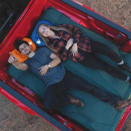 Almohadilla inflable portátil para dormir para acampar al aire libre 