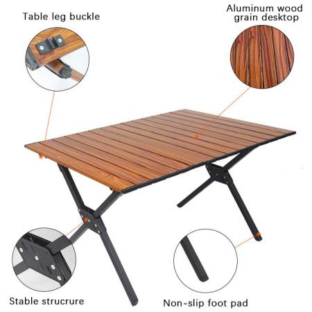 mesa plegable portátil para acampar al aire libre mesa portátil plegable mesa ligera para picnic playa camping 