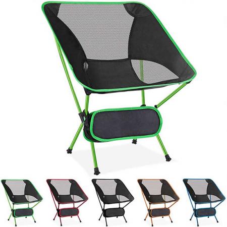 silla de playa portátil silla de playa para acampar al aire libre para pesca mochilero 