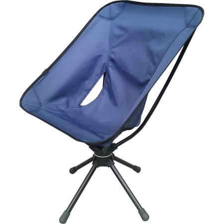 silla giratoria para exteriores, silla para acampar al aire libre y bolsa para silla, sillón giratorio negro, verde y azul 