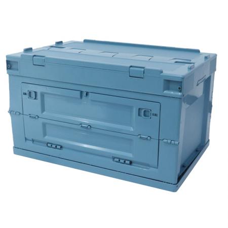 amazon hot 20L 28L 50L 65L 80L car camping caja plegable de plástico multifuncional cajas de almacenamiento portátiles 
