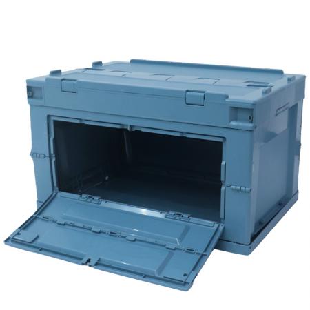 caja de almacenamiento de plástico plegable para acampar al aire libre de alta calidad 20L 28L 50L 65L 80L 