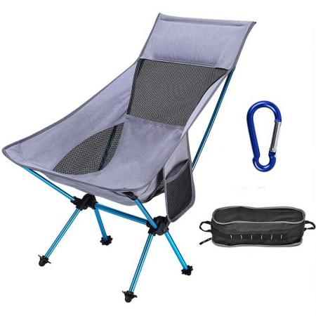 silla de camping plegable ultraligera, portátil compacta para campamento al aire libre, viaje, playa, picnic, festival, senderismo 