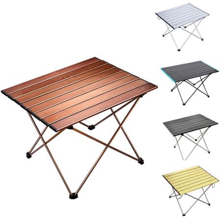 mesa de campamento multifuncional ligera para picnic al aire libre en la playa 