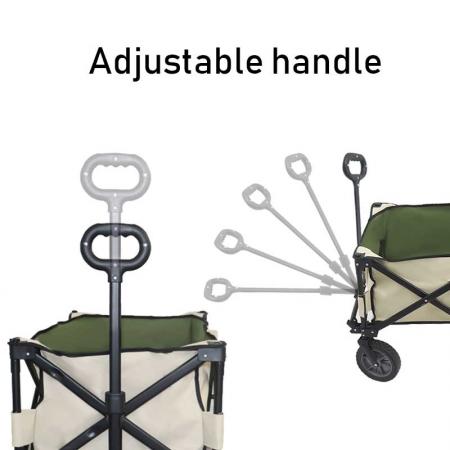 colección de herramientas de jardín - carro utilitario plegable plegable para jardín al aire libre con bolsa de cubierta 