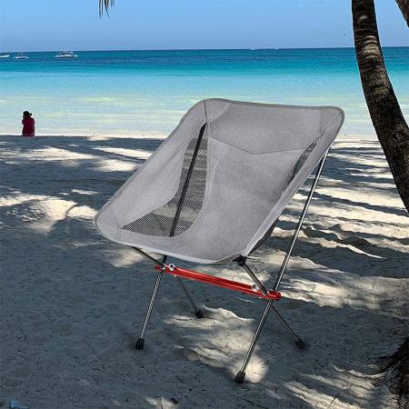 Silla de camping plegable ultraligera para barbacoa, picnic, pesca, playa portátil al aire libre para festival 
