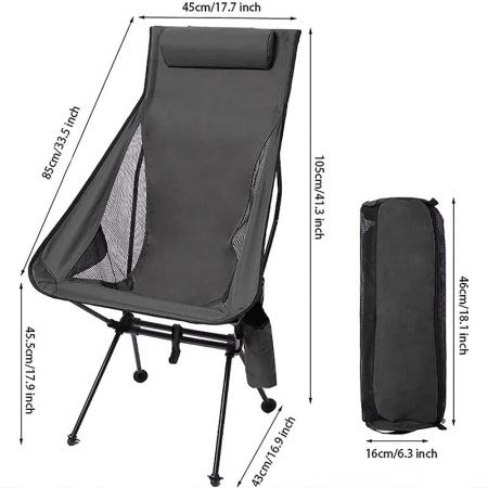 gran oferta de amazon, silla plegable para campamento de playa, tela oxford 600D plegable 