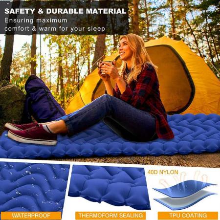ultraligero: el mejor colchón de aire inflable compacto para adultos y niños 