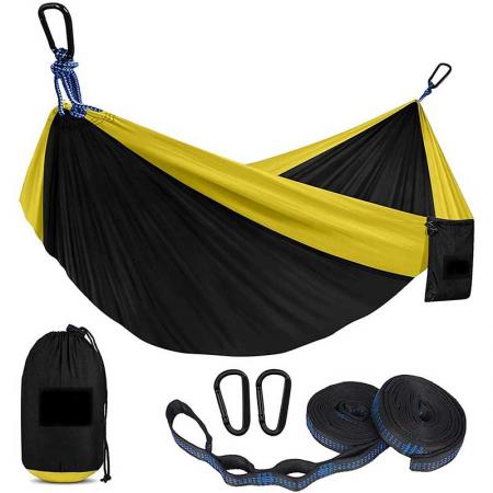 Hamaca individual portátil hamaca accesorios de camping para exteriores 