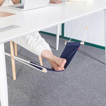hamaca para pies debajo del escritorio reposapiés ajustable oficina reposapiés hamaca duradera 