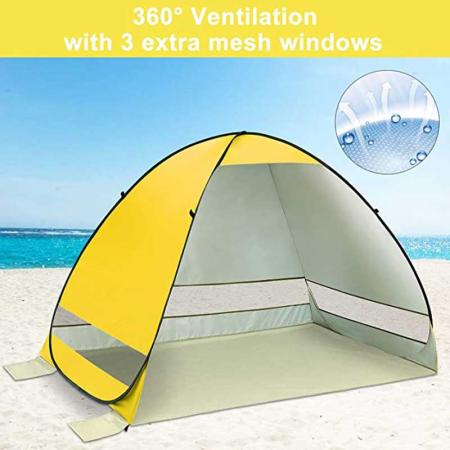 Venta al por mayor, camping al aire libre, playa, toldo triangular, refugio parasol, tienda de protección UV
 
