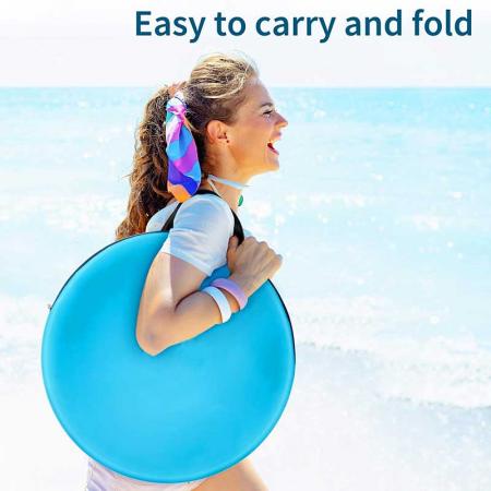 pop-up carpa para bebés refugio parasol con piscina UPF 50+ protección para bebés playa al aire libre
 