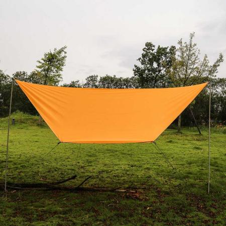lona de camping de supervivencia ligera mosca de la lluvia
 