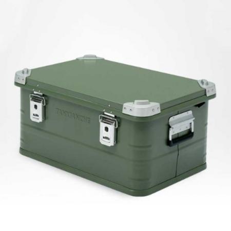 Caja de almacenamiento de plástico, caja de almacenamiento para acampar, contenedor para acampar
 