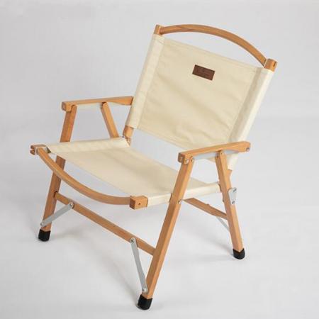 Proveedor de muebles de exterior silla de camping plegable de madera silla de jardín al aire libre 