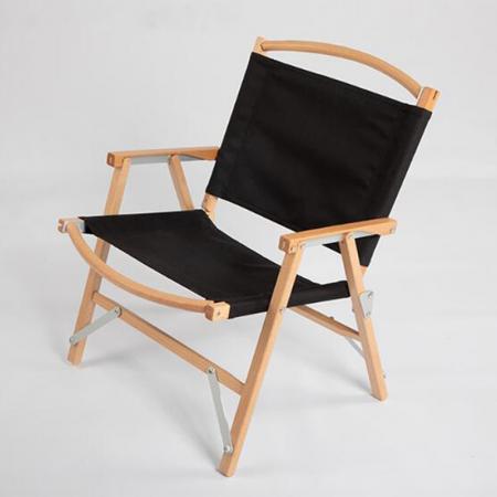 Venta caliente de Amazon muebles de exterior silla plegable portátil de madera para acampar al aire libre silla de jardín 