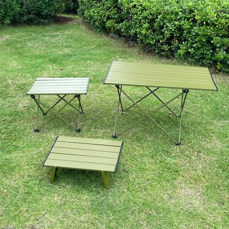 Mesa de picnic plegable Mesa al aire libre Mesa ligera plegable portátil para picnic
 