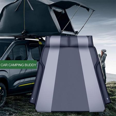 Colchón de aire automático para coche, cama de aire automática portátil apta para SUV, maletero, viaje, Camping al aire libre 