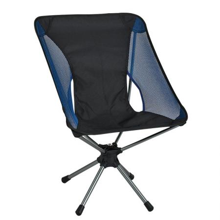 Venta caliente silla de camping de gran tamaño silla de camping giratoria ultraligera 