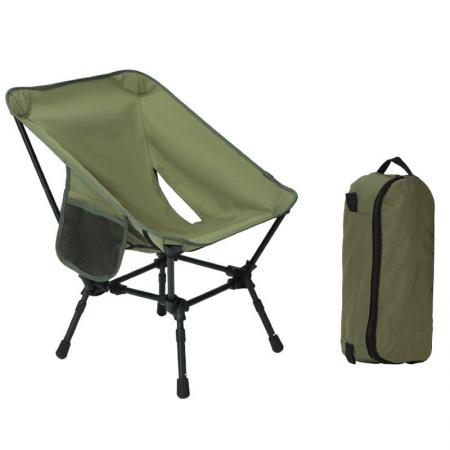 Silla de camping ligera, silla plegable de aluminio para exteriores, sillas duraderas compactas a granel a la venta 