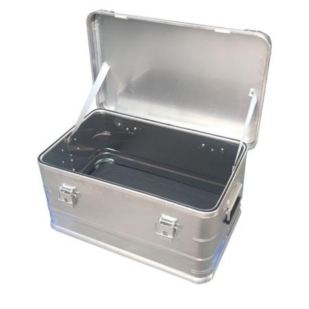 Caja de almacenamiento de aleación de Aliminum, caja de almacenaje para acampada, contenedor para acampar 