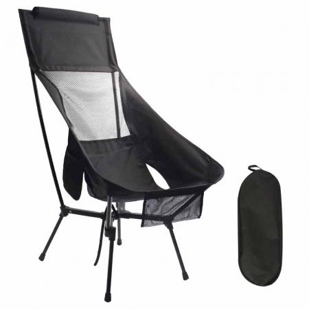 Mochila alta para acampar, silla plegable, silla de pesca al aire libre, sillas de playa para adultos 