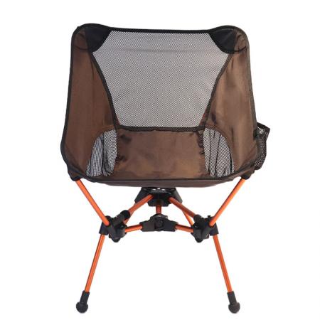 Recién llegado, silla plegable portátil de aluminio con soporte triangular para exteriores, para campamento
         