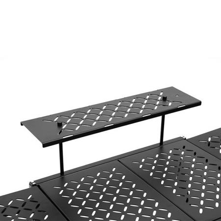 Mesa de camping de aluminio portátil, ajustable, ligera, personalizada, plegable, para exteriores, combinación libre de Igt 