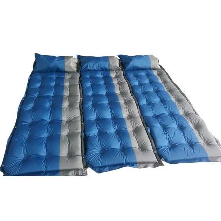 Almohadilla para dormir para acampar con mochila autoinflable de llenado rápido a prueba de humedad 