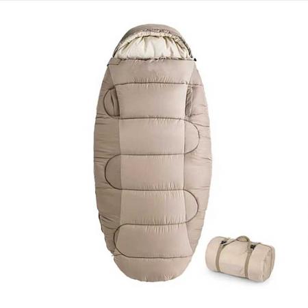 Saco de dormir adulto del algodón del clima frío que acampa al aire libre de encargo 